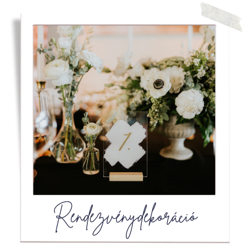 Rendezvénydekoráció